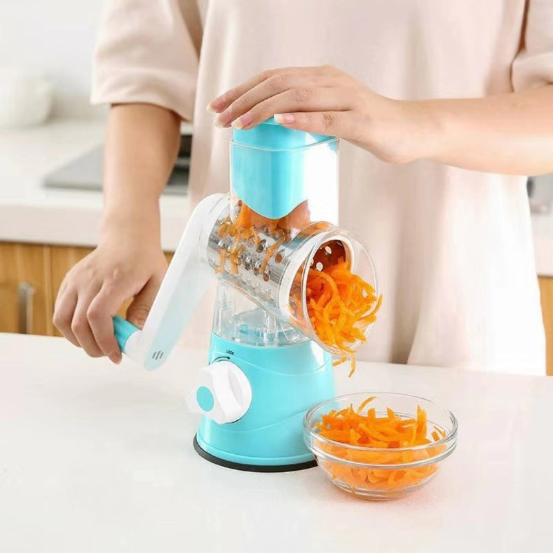 Vertical Rotary Vegetable and Fruit Slicer Grater