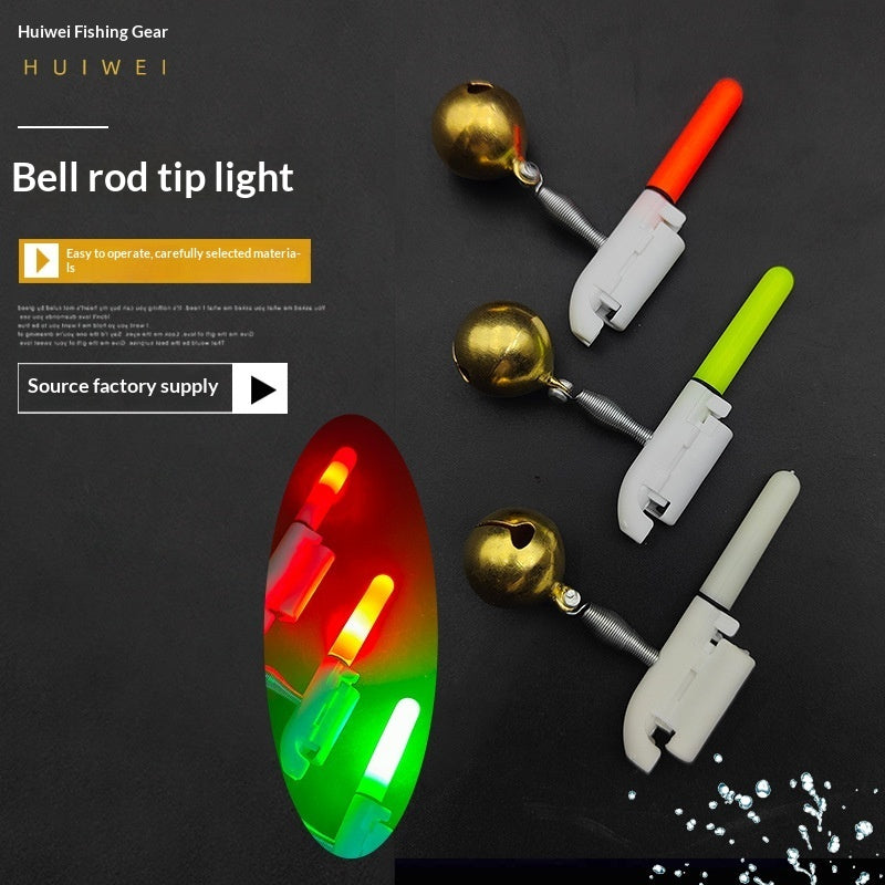 Fishing Rod Light And Bell Alarm