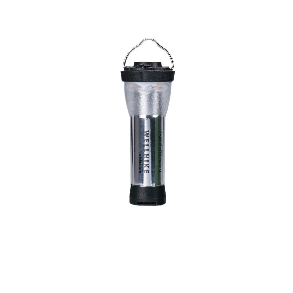 Camping Flashlight With An Incandescent Bulb
