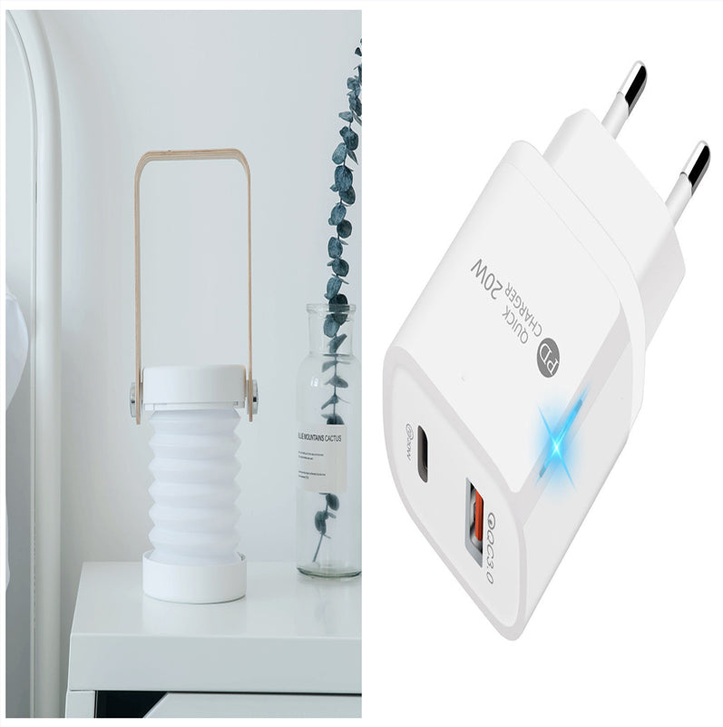 Foldable Dimmable LED Reading Night Light USB Rechargeable