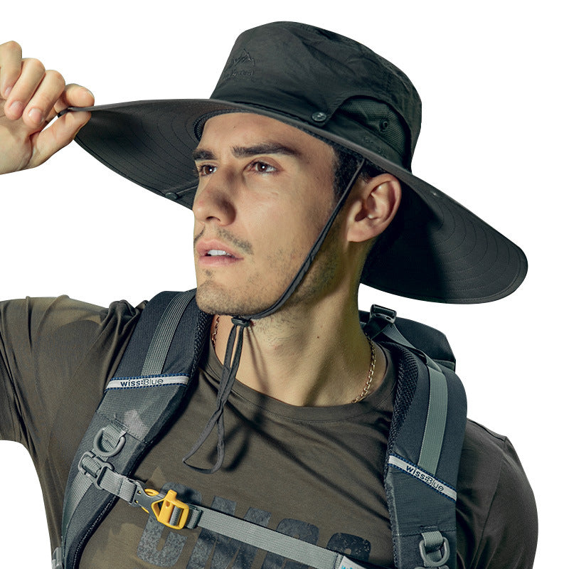 Big brim fishing male fisherman hat