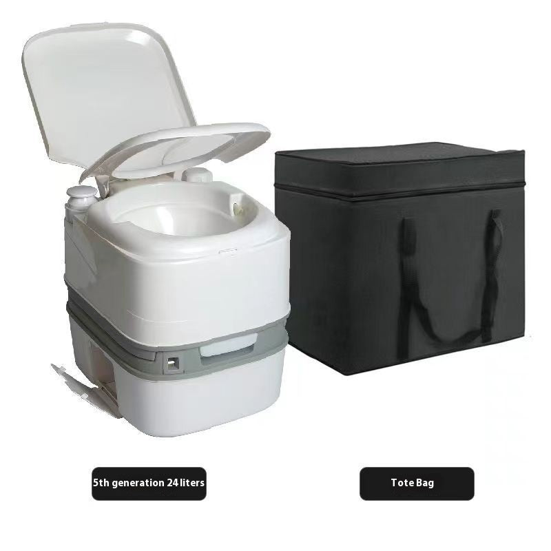 Car Toilet 24L Dirty Outdoor RV Home