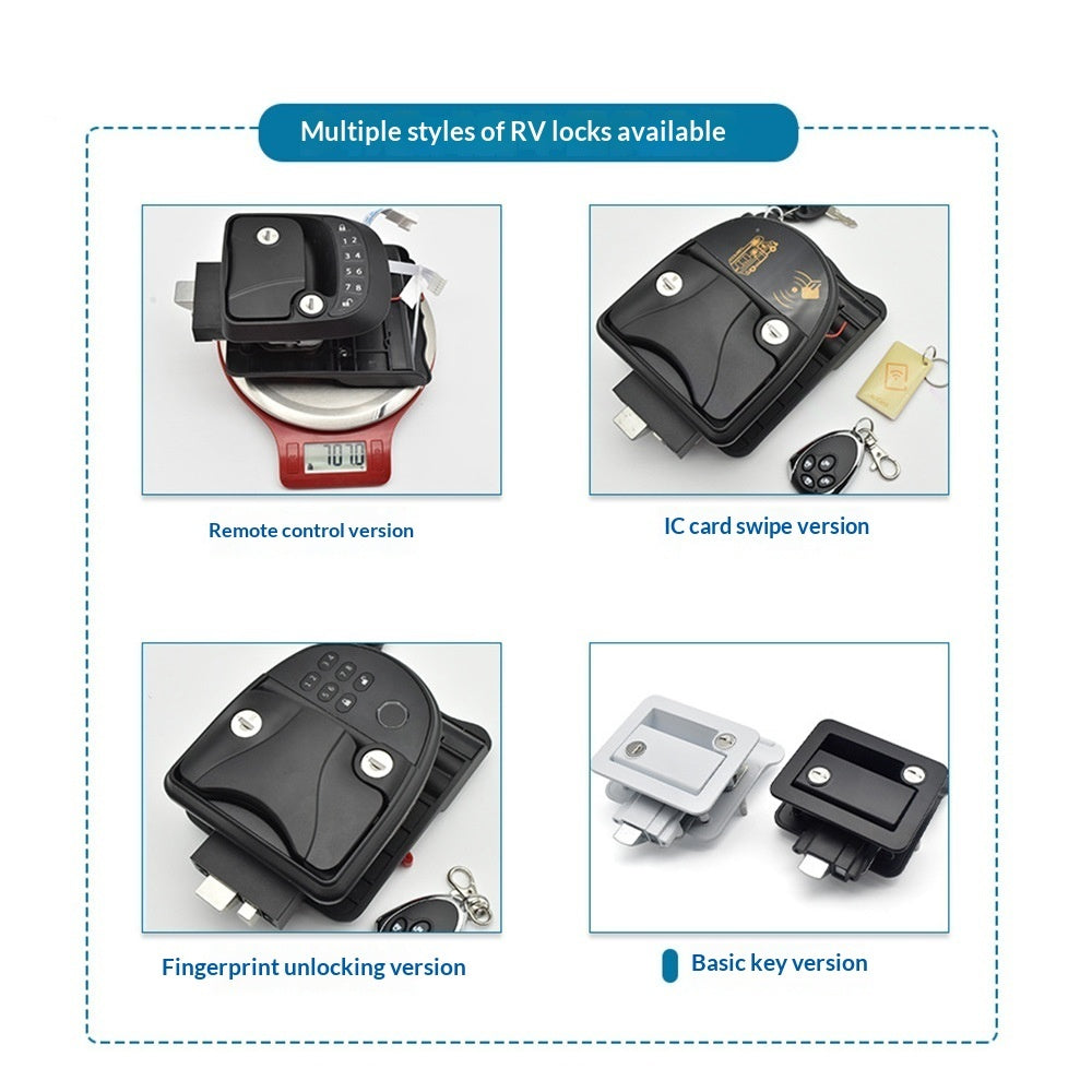 Smart Fingerprint RV Lock Anti-theft Password Lock