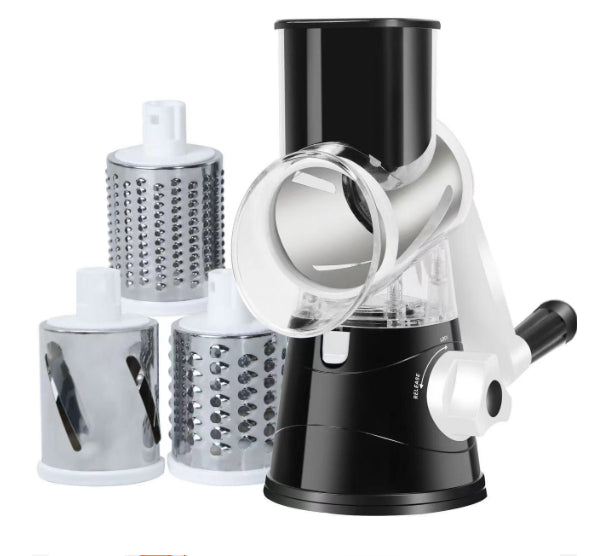 Vertical Rotary Vegetable and Fruit Slicer Grater