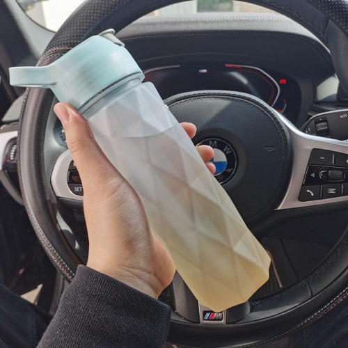 Large Capacity Spray Water Bottle for Sports and Travel
