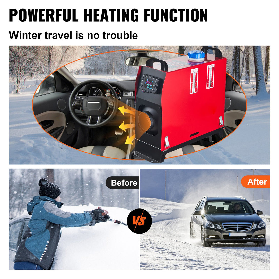 5KW Diesel Lufterhitzer, 12V Standhezung Diesel, Luft Dieselheizung, Air Diesel Heizung, Standheizung Für Auto RV Boote LKW Wohnmobil Bus