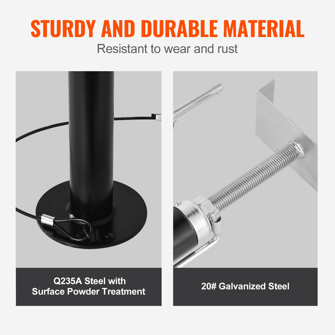 RV Slide Out Support Jacks, 5000 Lbs Capacity Each Slide Out Stabilizer, Adjusts From 20"-48" Camper Slide Out Support Jacks, Heavy-duty Slideout Stabilizers For RV, Camper And Travel Trailer
