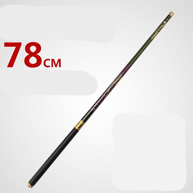High Carbon 6H19 Light Hard Black Short Pitch Fishing Rod