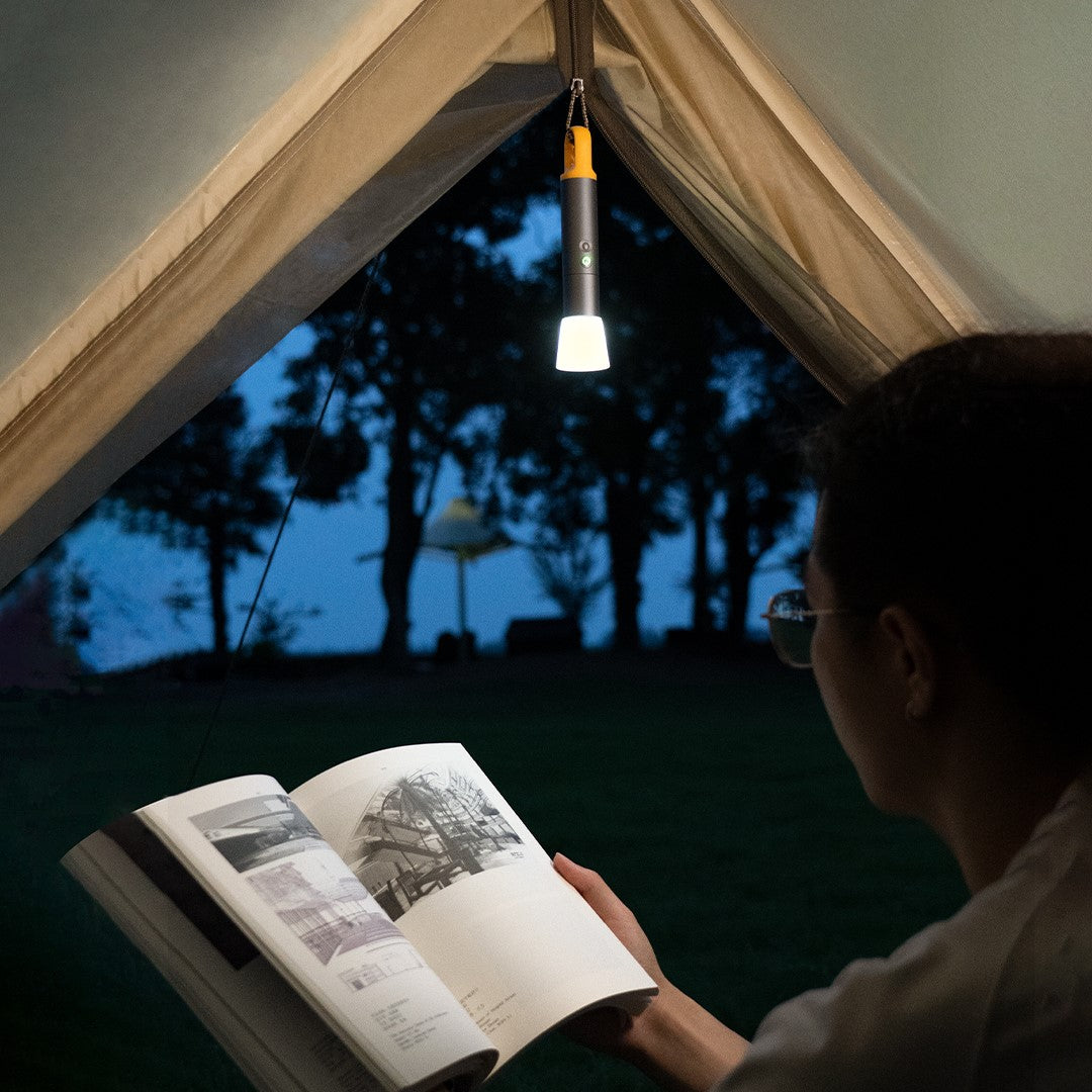 Lumen Bright Flashlight Stepless