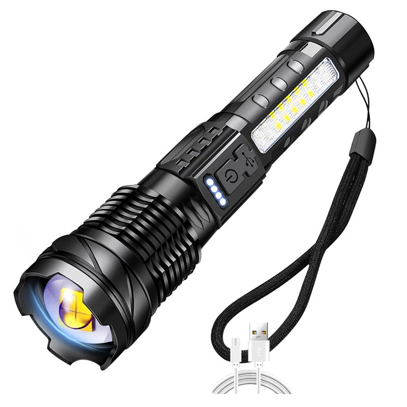 White Laser Waterproof Flashlight