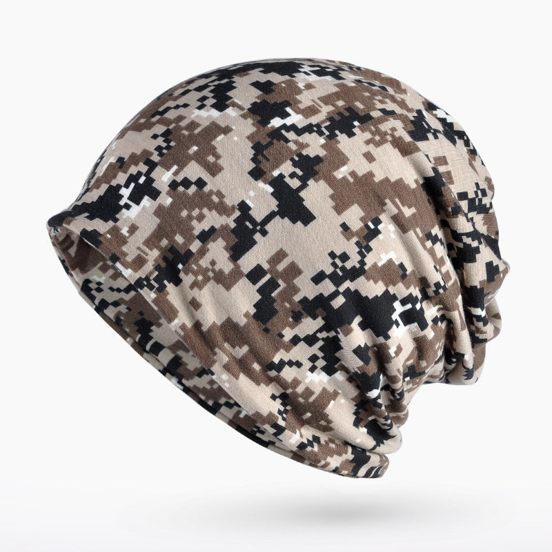 Men’s and Women’s Dual Use Camouflage Cap with Visor