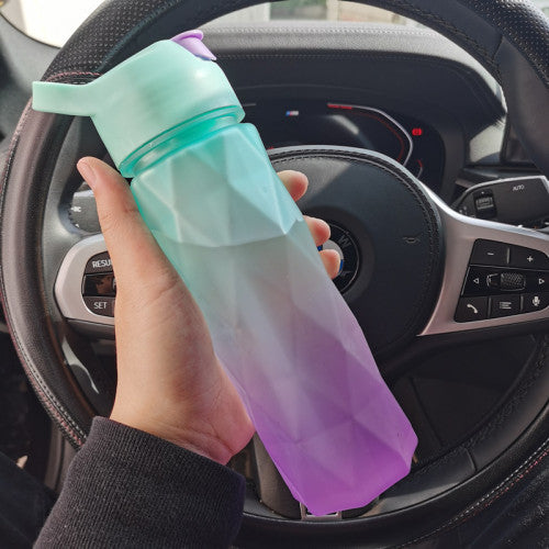 Large Capacity Spray Water Bottle for Sports and Travel