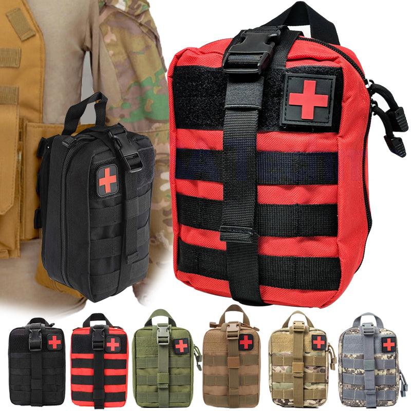 Tactical Waterproof First Aid Waist Bag for Emergency and Travel