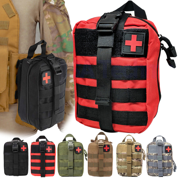 Tactical Waterproof First Aid Waist Bag for Emergency and Travel