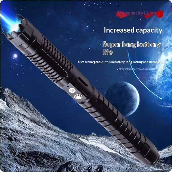 High-power Blue Laser Flashlight For Outdoor Long-distance Shooting