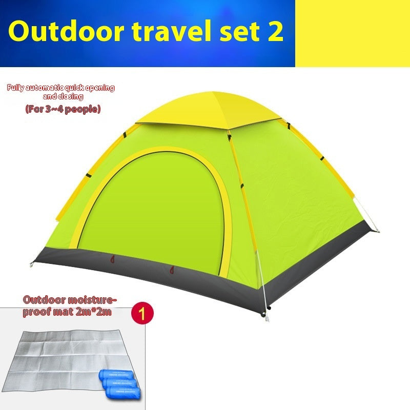 Multi-person Camping  Double-door Tent