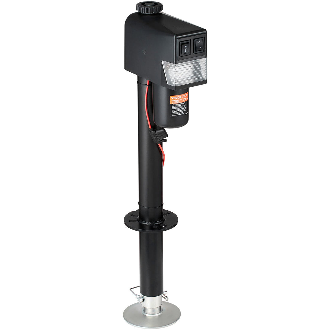 VEVOR Electric Trailer Jack, Power Tongue Jack Weight Capacity 3500 Lbs, Electric Tongue Jack With Waterproof Cover For Lifting RV Trailer, Horse Trailer, Utility Trailer, Yacht Trailer