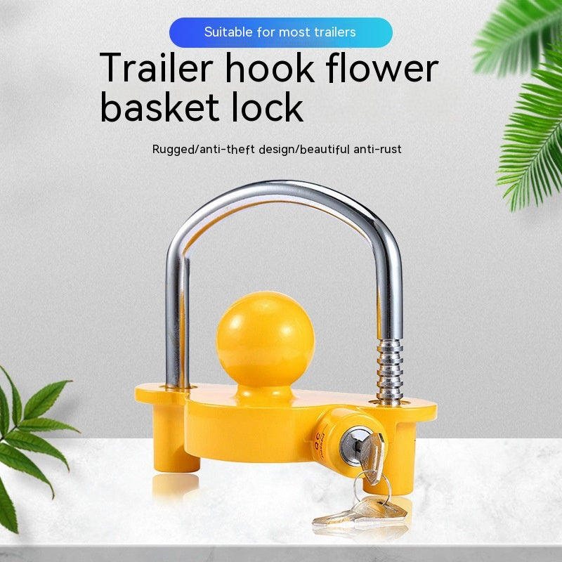 Car Trailer Hook Lock Yacht RV Connector