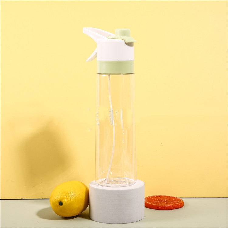 Large Capacity Spray Water Bottle for Sports and Travel