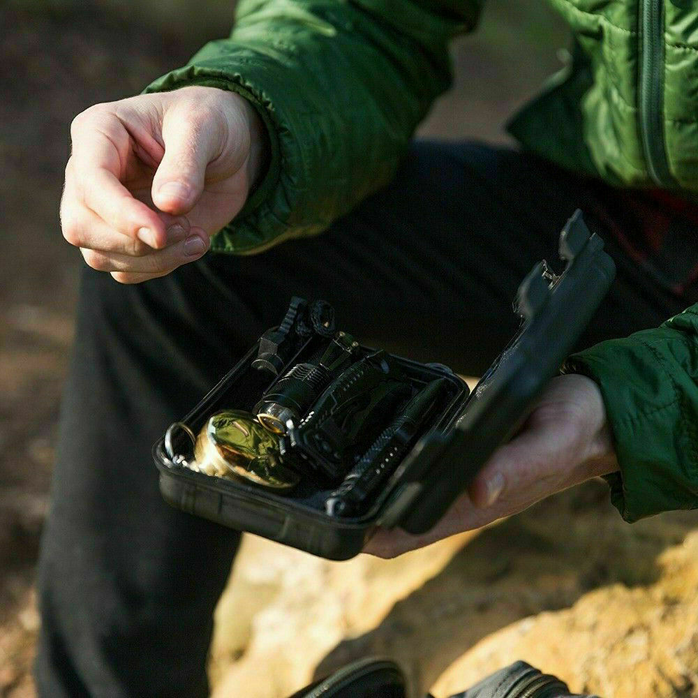 14 in 1 Outdoor Emergency Survival Camping Hiking Gear Set