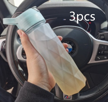 Large Capacity Spray Water Bottle for Sports and Travel