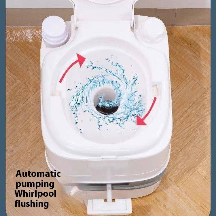 Car Toilet 24L Dirty Outdoor RV Home