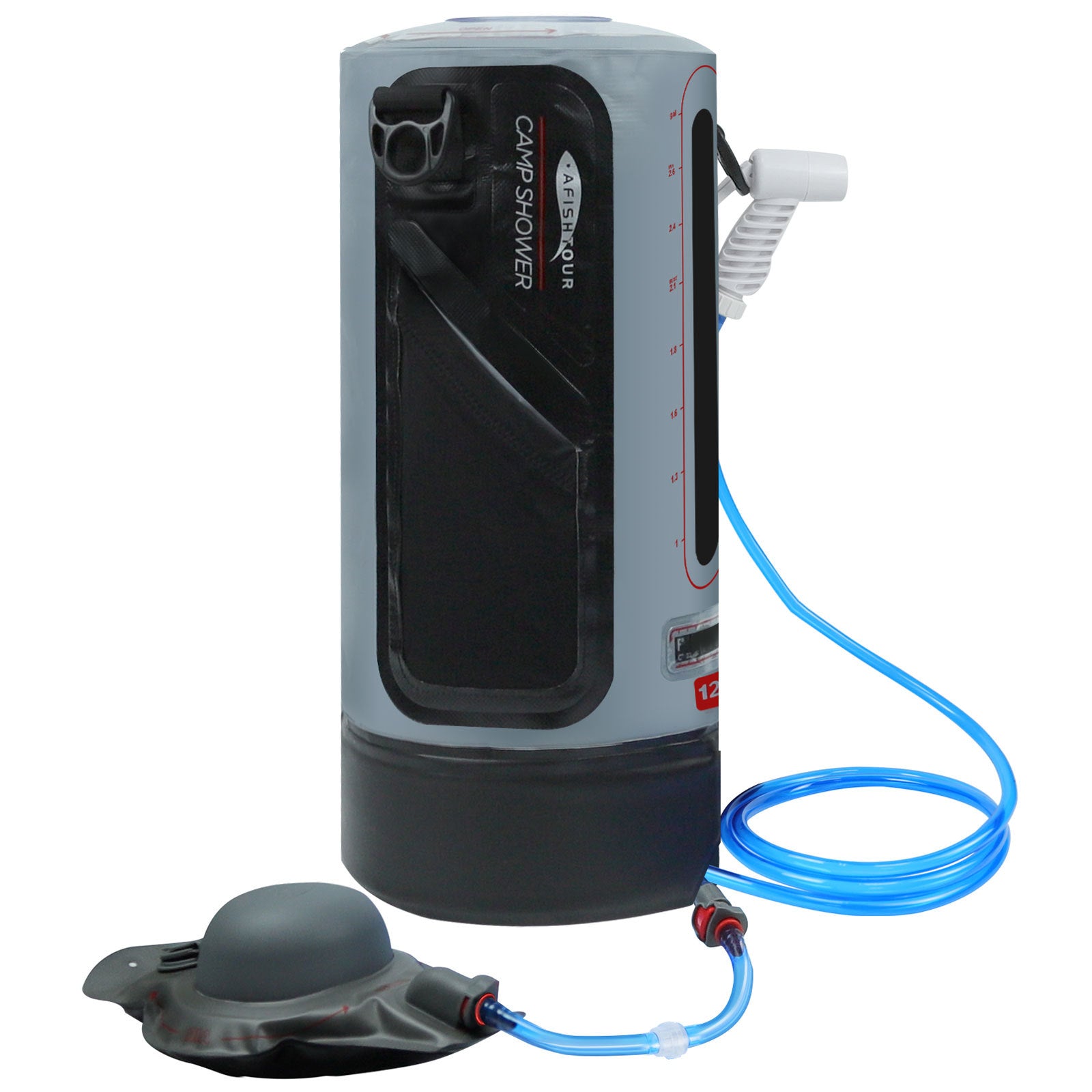 Outdoor Solar Shower Bag for Camping and Mountaineering