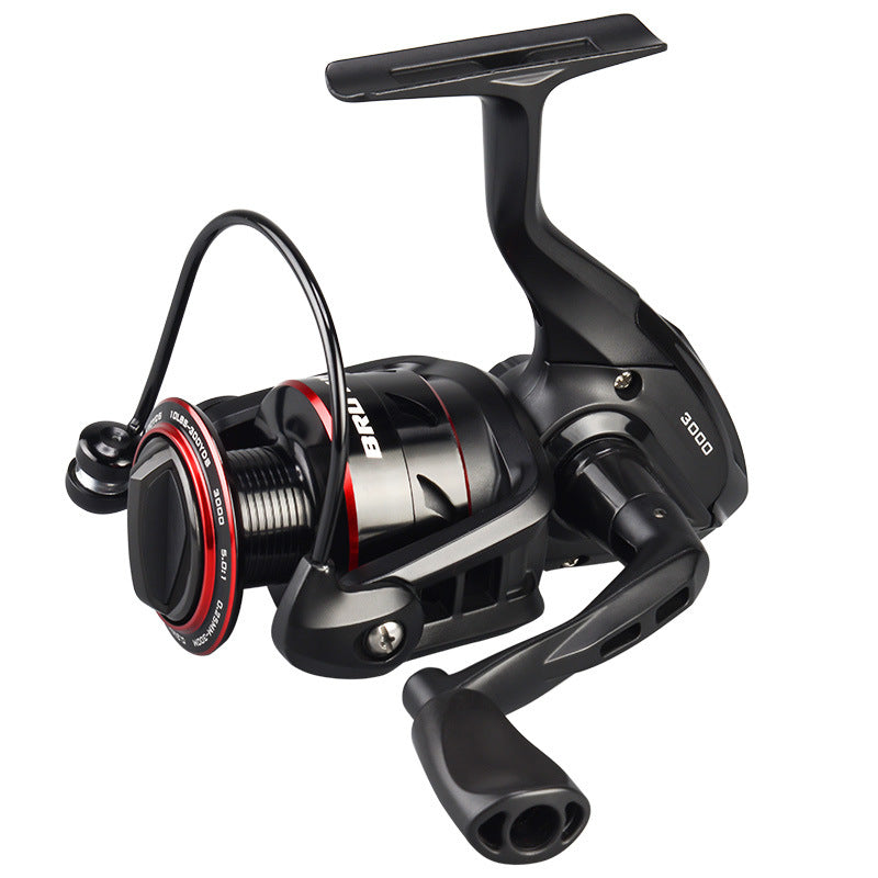 All Metal Spinning Reel with Telescopic Fishing Rod