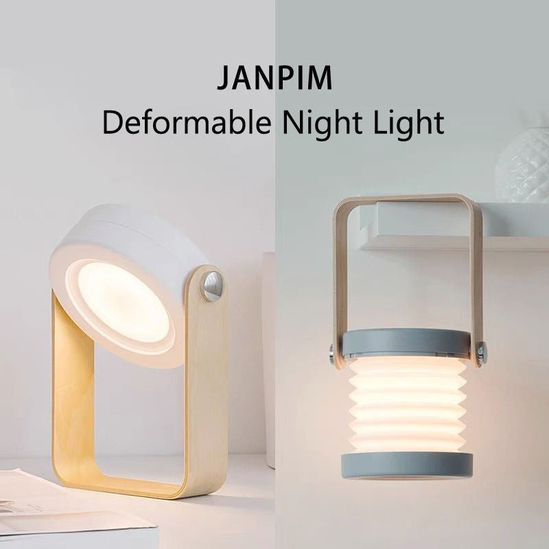 Foldable Dimmable LED Reading Night Light USB Rechargeable