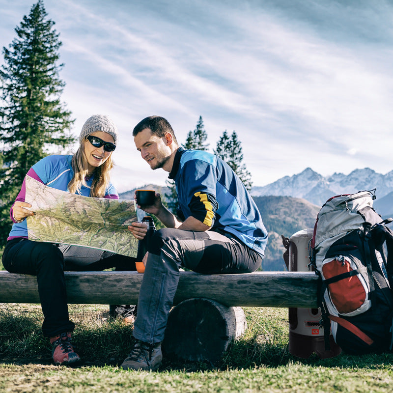 Outdoor Solar Shower Bag for Camping and Mountaineering
