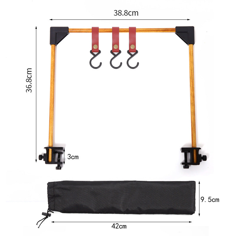 Adjustable Base Clamp Small Hanging Rack For Pot Stove Cookware