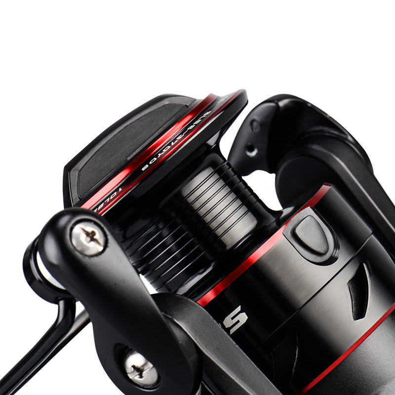 All Metal Spinning Reel with Telescopic Fishing Rod