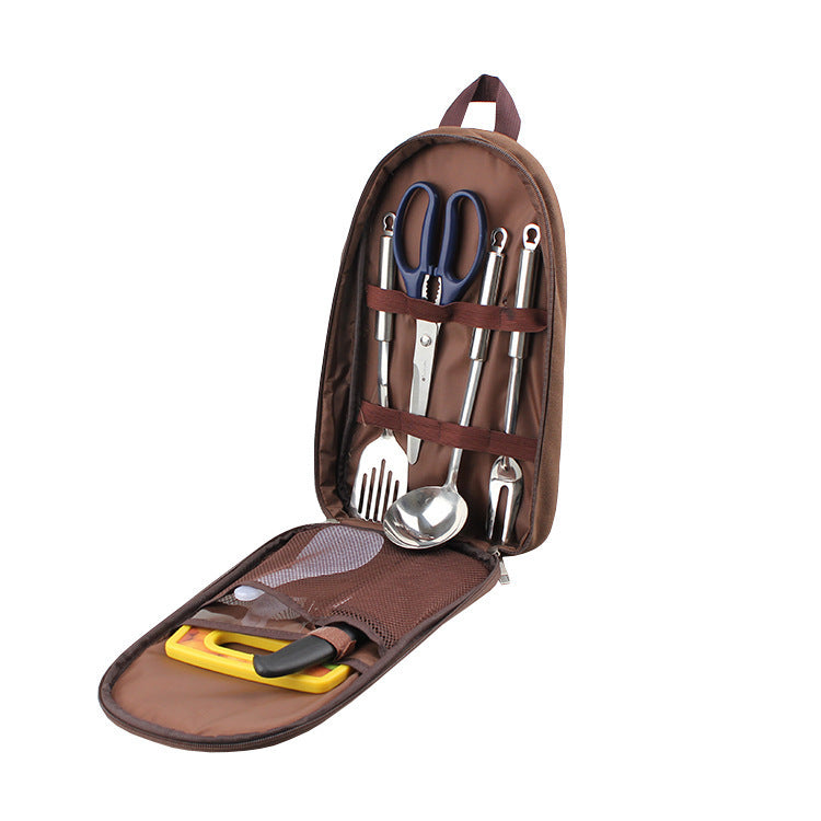 Cookware Supplies Chopping Board Knife Set