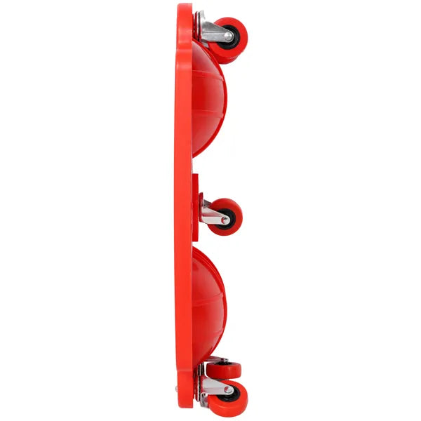 Rolling Knee Creeper Durable Knee Pads With 360 Degree Turn Casters And Tool Tray,for Garage Workshop Garden,Red