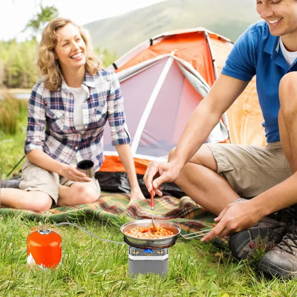 12000W Portable Camping Stove Windproof with Carry Case and Igniter