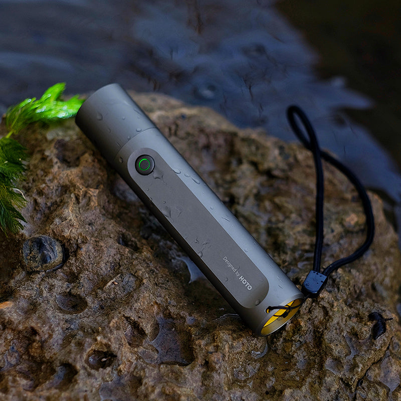 Aluminum Alloy Bright Outdoor Flashlight