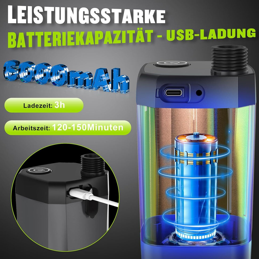 Rechargeable Portable Shower Camping Shower Camp Outdoor Shower Electric