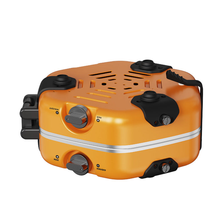 Portable Outdoor Double Head Folding Gas Camping Stove