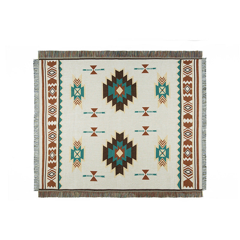 Wind Camping Rugs Outdoor Picnic Blanket Nap Blanket Bohemian Nap Blanket