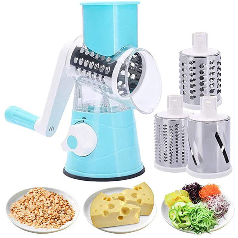 Vertical Rotary Vegetable and Fruit Slicer Grater