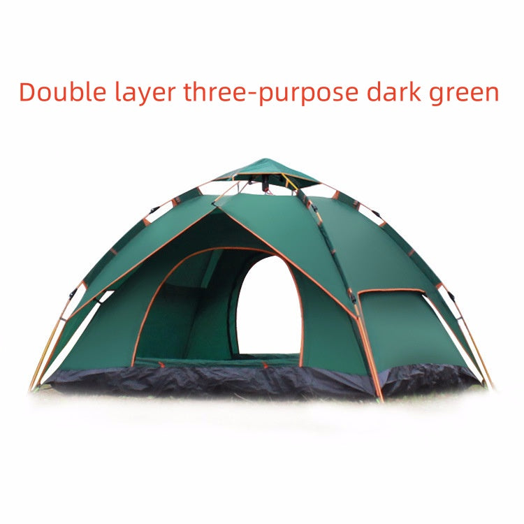 Quick-opening Double-decker Camping Tent