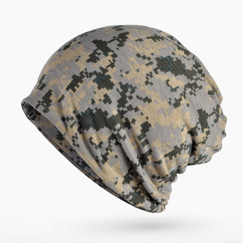 Men’s and Women’s Dual Use Camouflage Cap with Visor